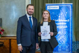 Miszalski, nauczyciele, nagroda Prezydenta, wręczenie, zdjęcia