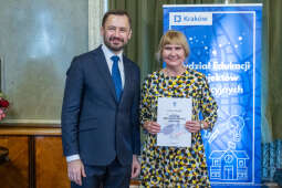 Miszalski, nauczyciele, nagroda Prezydenta, wręczenie, zdjęcia