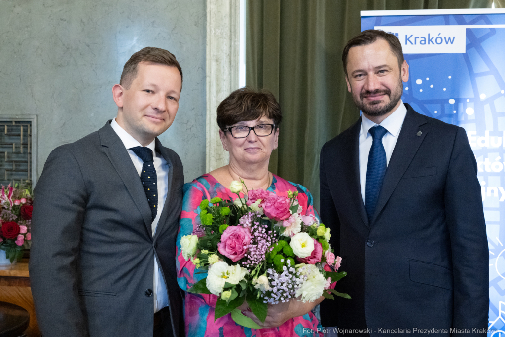 Miszalski, nauczyciele, nagroda Prezydenta, wręczenie, zdjęcia  Autor: P. Wojnarowski