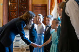 Klaman, nauczyciele, ponadpodstawowe, szkoły, nagroda Prezydenta, wręczenie, zdjęcia