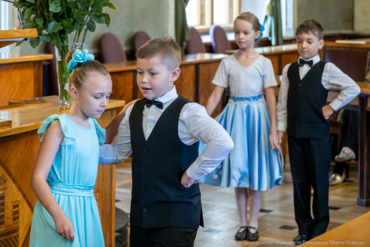 Klaman, nauczyciele, ponadpodstawowe, szkoły, nagroda Prezydenta, wręczenie, zdjęcia