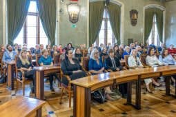 Klaman, nauczyciele, ponadpodstawowe, szkoły, nagroda Prezydenta, wręczenie, zdjęcia