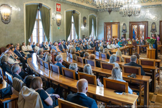 Klaman, nauczyciele, ponadpodstawowe, szkoły, nagroda Prezydenta, wręczenie, zdjęcia