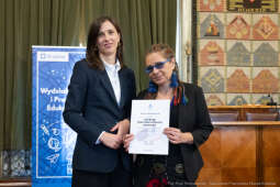 Klaman, nauczyciele, ponadpodstawowe, szkoły, nagroda Prezydenta, wręczenie, zdjęcia