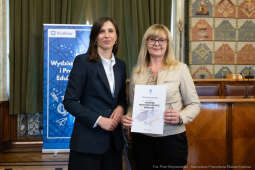 Klaman, nauczyciele, ponadpodstawowe, szkoły, nagroda Prezydenta, wręczenie, zdjęcia