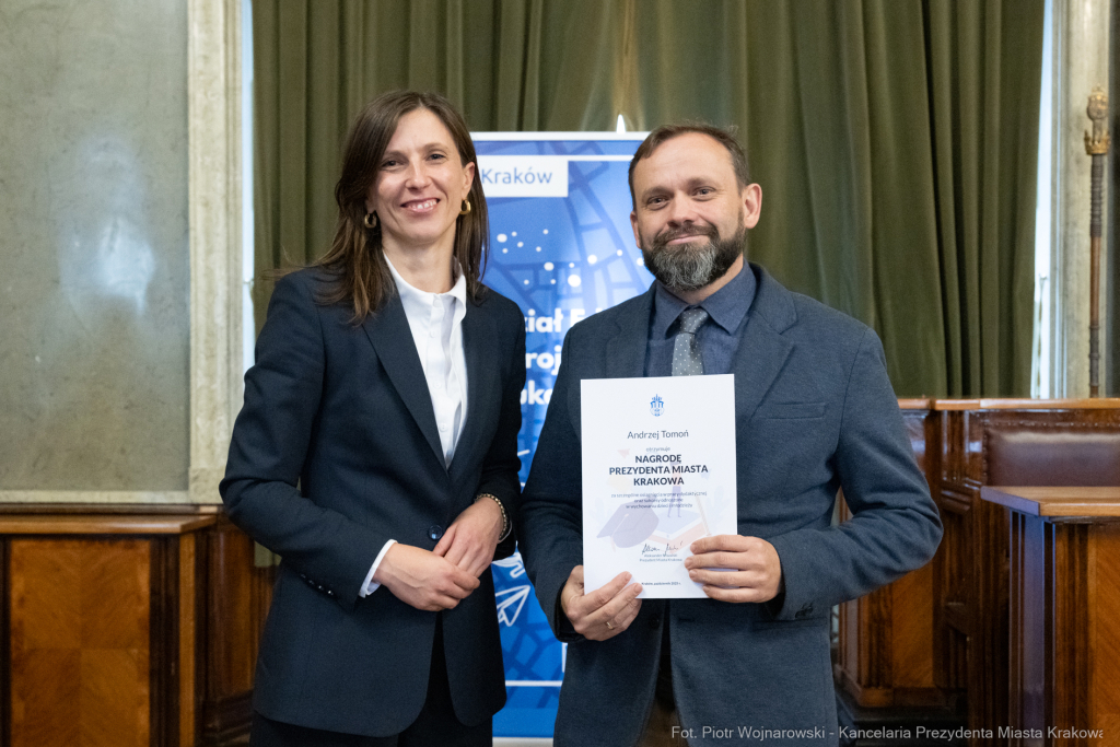 Klaman, nauczyciele, ponadpodstawowe, szkoły, nagroda Prezydenta, wręczenie, zdjęcia  Autor: P. Wojnarowski