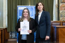 Klaman, nauczyciele, ponadpodstawowe, szkoły, nagroda Prezydenta, wręczenie, zdjęcia