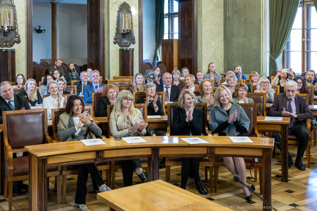 Klaman, nauczyciele, ponadpodstawowe, szkoły, nagroda Prezydenta, wręczenie, zdjęcia  Autor: P. Wojnarowski