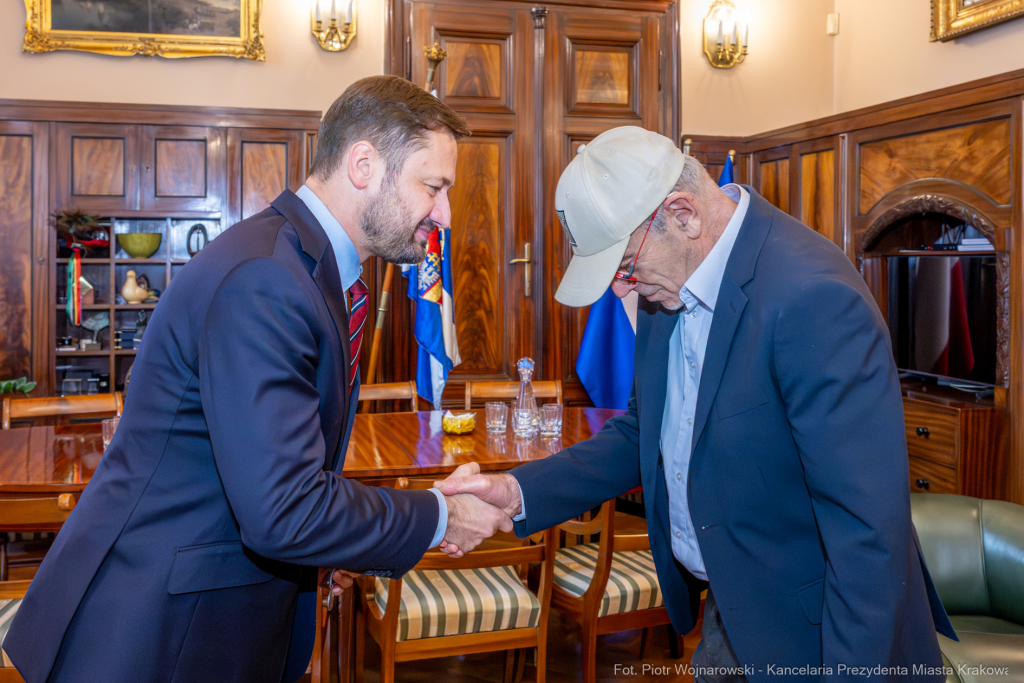 Miszalski, Idziak, Sławomir, Honoris Gratia, reżyser, operator, wręczenie, zdjęcia  Autor: P. Wojnarowski
