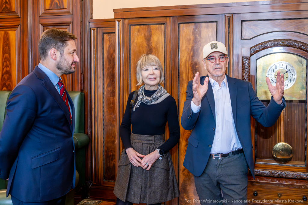 Miszalski, Idziak, Sławomir, Honoris Gratia, reżyser, operator, wręczenie, zdjęcia  Autor: P. Wojnarowski