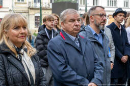 Miszalski, Chamielec, Gmer, Młodzieżowa Rada Krakowa, tablica, odsłonięcie, zdjęcia