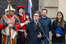 Miszalski, Chamielec, Gmer, Młodzieżowa Rada Krakowa, tablica, odsłonięcie, zdjęcia