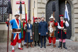 Miszalski, Chamielec, Gmer, Młodzieżowa Rada Krakowa, tablica, odsłonięcie, zdjęcia