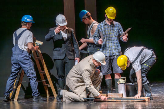 Zespół Szkół Technicznych PBP Chemobudowa , jublileusz, 65 lat, Klaman, Teatr Ludowy, zdjęcia