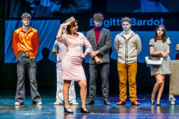 Zespół Szkół Technicznych PBP Chemobudowa , jublileusz, 65 lat, Klaman, Teatr Ludowy, zdjęcia