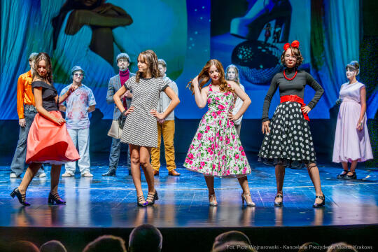 Zespół Szkół Technicznych PBP Chemobudowa , jublileusz, 65 lat, Klaman, Teatr Ludowy, zdjęcia