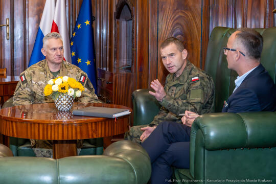 Miszalski,  11 Małopolska Brygada Obrony Terytorialnej, Siudziński, Łysek, spotkanie, Siudziński