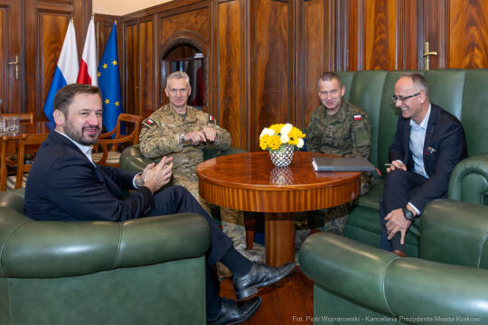 Miszalski,  11 Małopolska Brygada Obrony Terytorialnej, Siudziński, Łysek, spotkanie, Siudziński