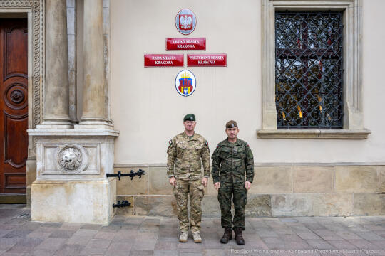 Miszalski,  11 Małopolska Brygada Obrony Terytorialnej, Siudziński, Łysek, spotkanie, Siudziński