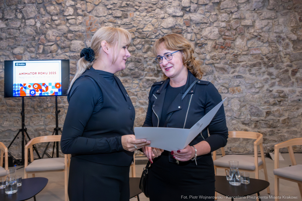 Animator Roku, Mazurkiewicz, Szczepanik, nagrody, wręczenie, Bunkier Sztuki, zdjęcia  Autor: P. Wojnarowski