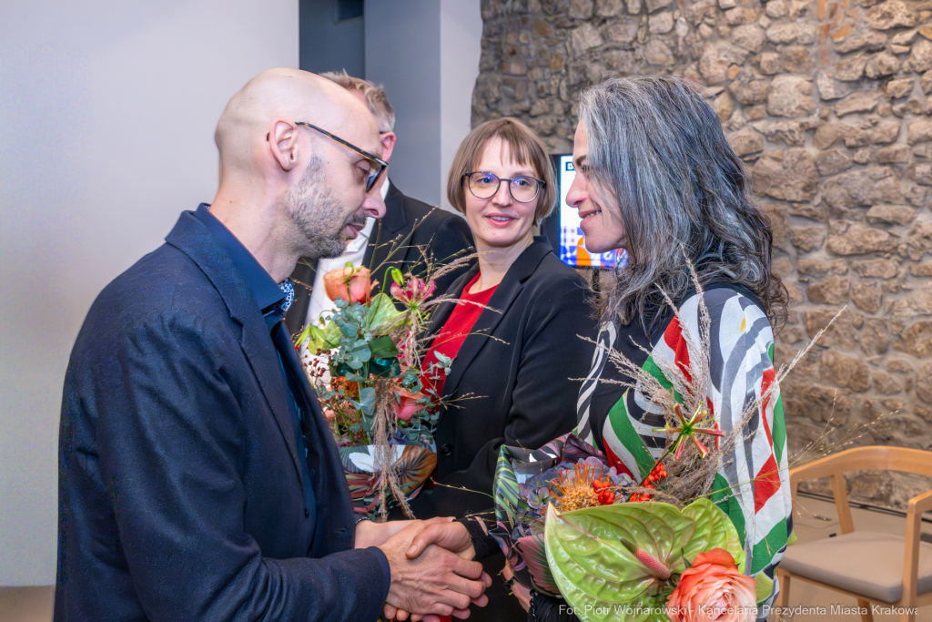 Animator Roku, Mazurkiewicz, Szczepanik, nagrody, wręczenie, Bunkier Sztuki, zdjęcia  Autor: P. Wojnarowski