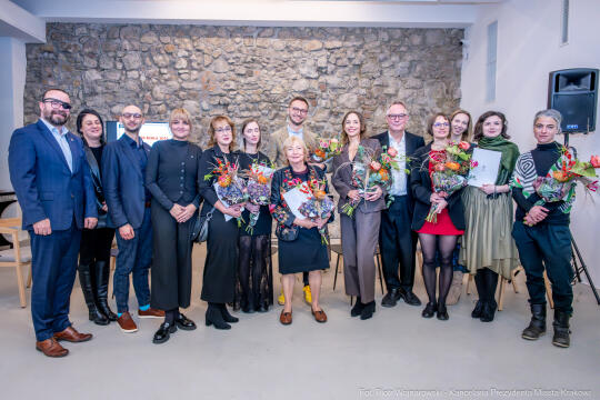 Animator Roku, Mazurkiewicz, Szczepanik, nagrody, wręczenie, Bunkier Sztuki, zdjęcia