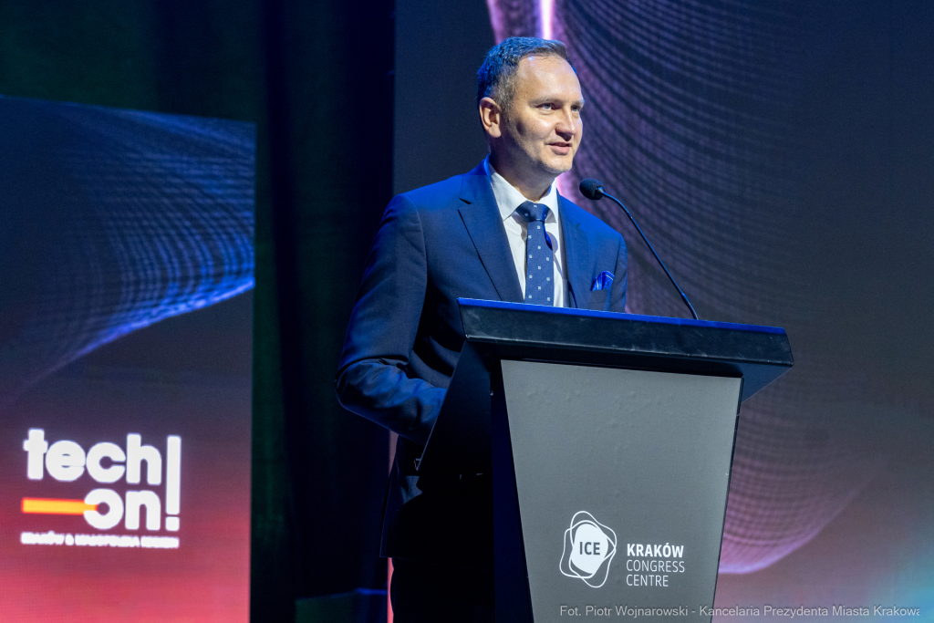 Tech-On, ICE, Miszalski, konferencja, otwarcie, Baltic AI GigaFactory, zdjęcia  Autor: P. Wojnarowski