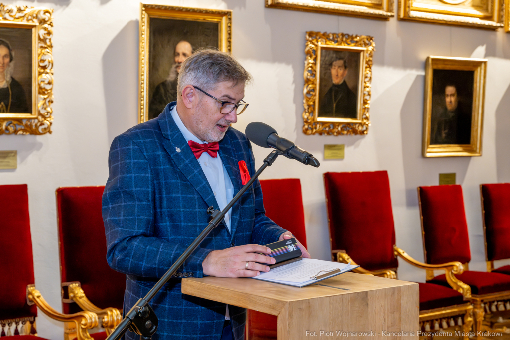 dyplomy, Miszalski, Makłowicz, Michelin, restauratorzy, Krzysztofory, zdjęcia  Autor: P. Wojnarowski