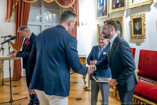 dyplomy, Miszalski, Makłowicz, Michelin, restauratorzy, Krzysztofory, zdjęcia