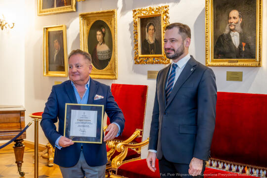 dyplomy, Miszalski, Makłowicz, Michelin, restauratorzy, Krzysztofory, zdjęcia