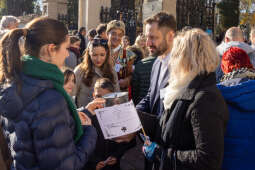 Kwesty na cmentarzach Rakowickim i Podgórskim z udziałem prezydenta Krakowa i jego zastępców
