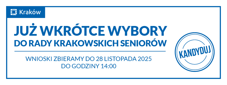  Dołącz do Rady Krakowskich Seniorów 