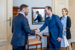 Miszalski, Břetislav, Dančák, ambasador, Republika Czeska, Czechy, wizyta, zdjęcia