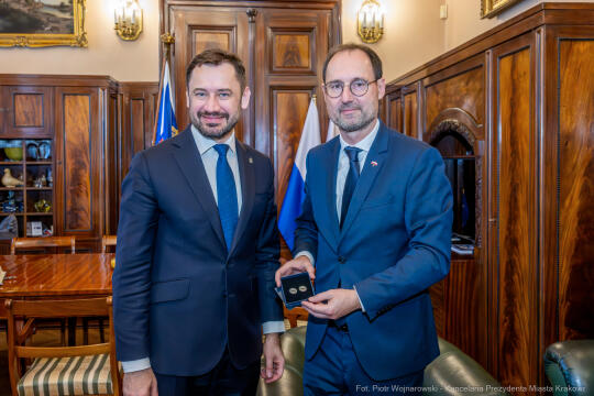 Miszalski, Břetislav, Dančák, ambasador, Republika Czeska, Czechy, wizyta, zdjęcia