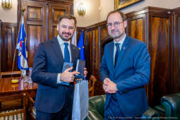 Miszalski, Břetislav, Dančák, ambasador, Republika Czeska, Czechy, wizyta, zdjęcia