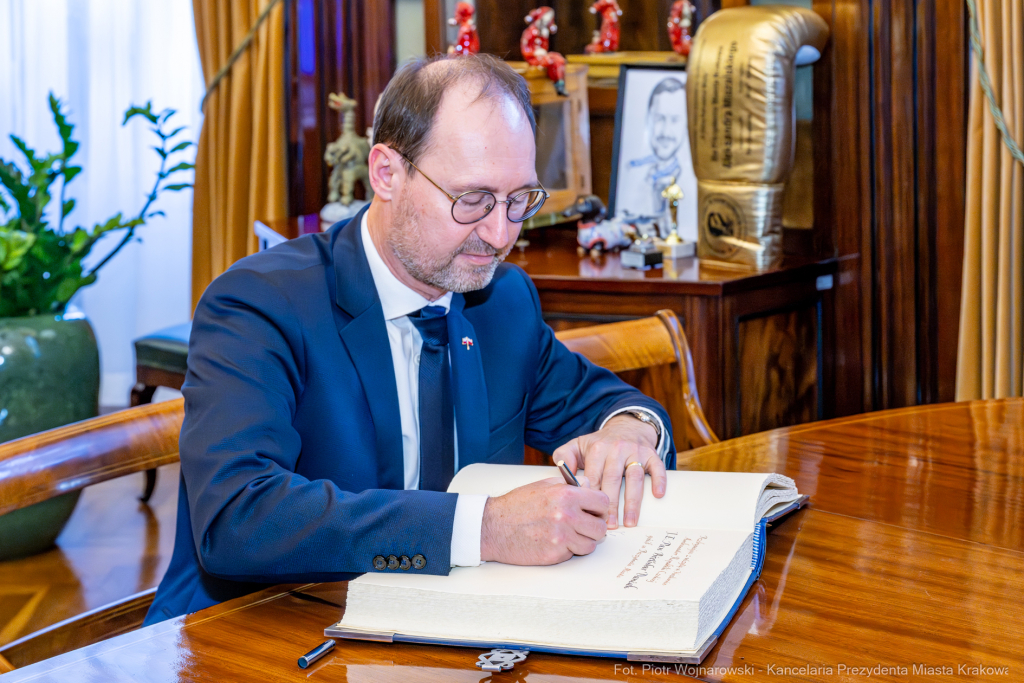 Miszalski, Břetislav, Dančák, ambasador, Republika Czeska, Czechy, wizyta, zdjęcia  Autor: P. Wojnarowski