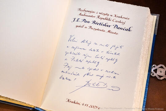 Miszalski, Břetislav, Dančák, ambasador, Republika Czeska, Czechy, wizyta, zdjęcia