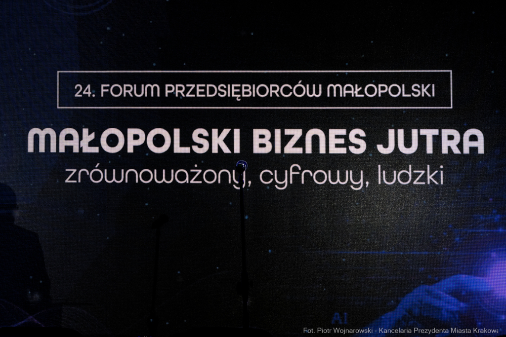 Forum Przedsiębiorców, 24, Miszalski, Małopolska, biznes jutra, przedsiębiorcy  Autor: P. Wojnarowski