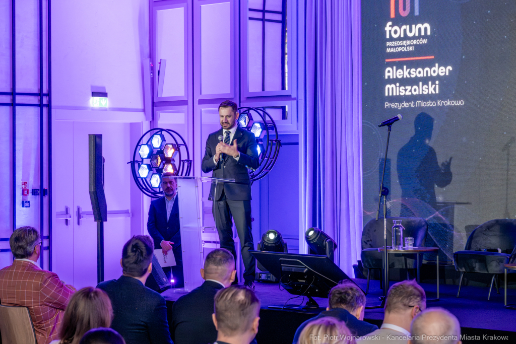 Forum Przedsiębiorców, 24, Miszalski, Małopolska, biznes jutra, przedsiębiorcy  Autor: P. Wojnarowski