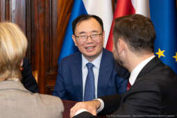 PW_618_ 008_fot. Piotr Wojnarowski.jpg-Miszalski, Lu Shan, ambasador, Chiny, wizyta, zdjęcia