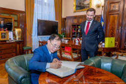 PW_618_ 014_fot. Piotr Wojnarowski.jpg-Miszalski, Lu Shan, ambasador, Chiny, wizyta, zdjęcia