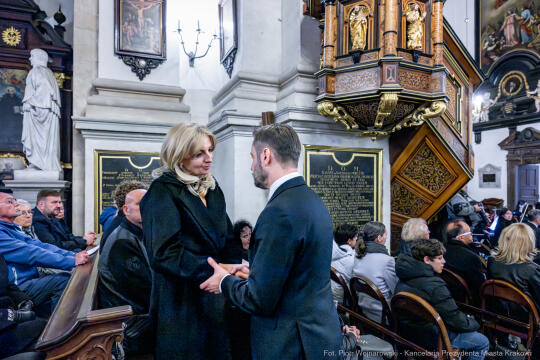 Penderecka, pamięć, hołd, zmarła, wieczornica, Miszalski, zdjęcia