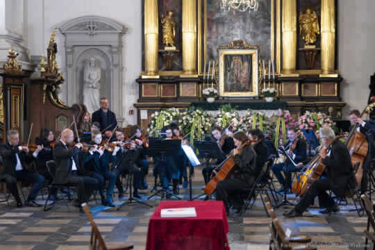 Penderecka, pamięć, hołd, zmarła, wieczornica, Miszalski, zdjęcia