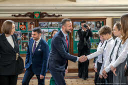 II LO, tablica, Katyń, pamięć, Miszalski, odsłonięcie, Kosiniak-Kamysz, Parell