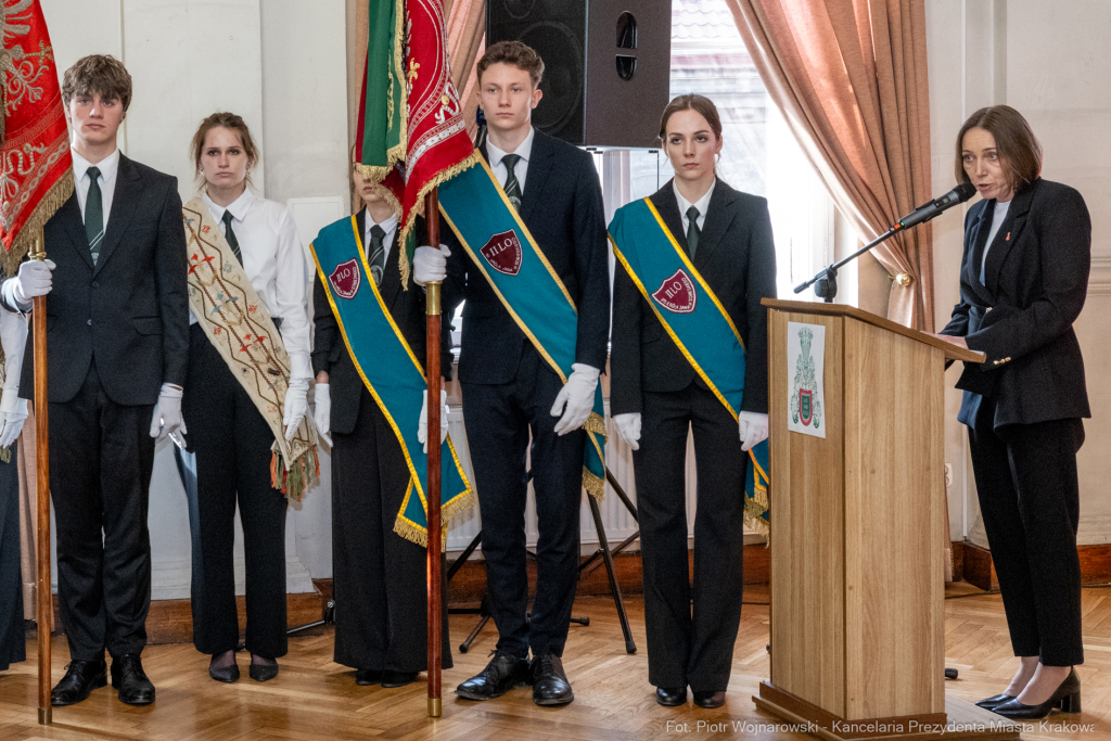 II LO, tablica, Katyń, pamięć, Miszalski, odsłonięcie, Kosiniak-Kamysz, Parell  Autor: P. Wojnarowski