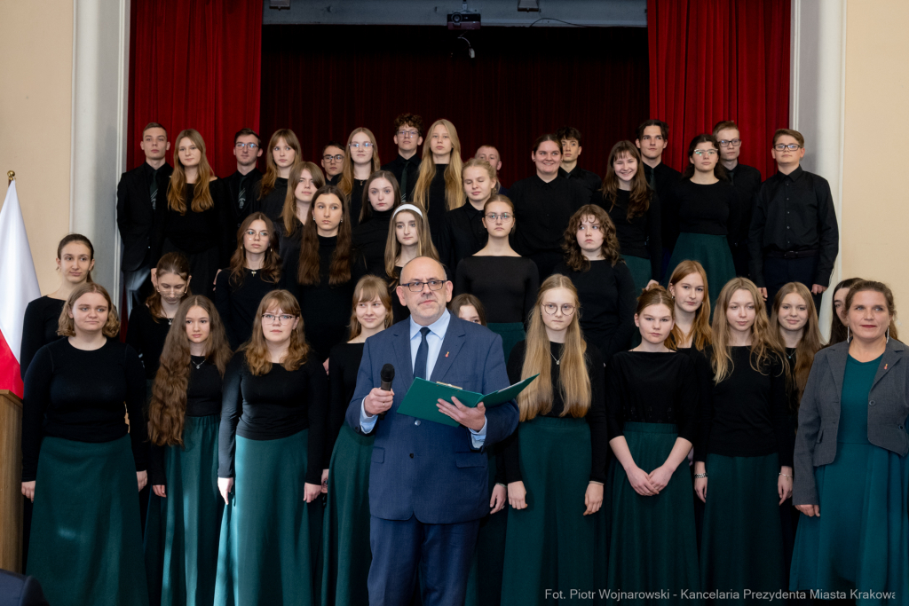 II LO, tablica, Katyń, pamięć, Miszalski, odsłonięcie, Kosiniak-Kamysz, Parell  Autor: P. Wojnarowski