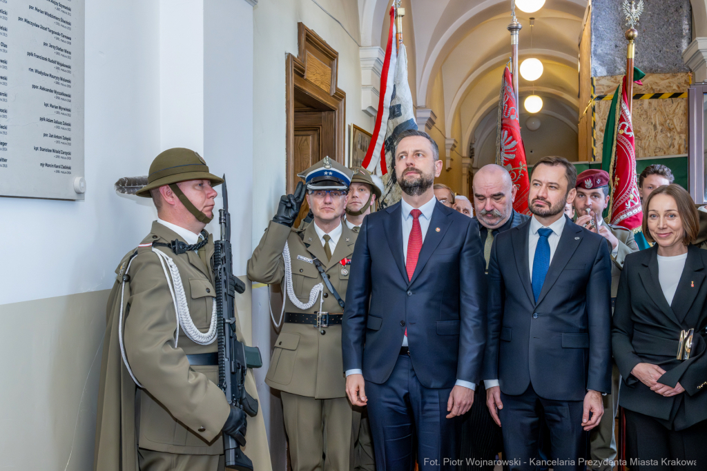 II LO, tablica, Katyń, pamięć, Miszalski, odsłonięcie, Kosiniak-Kamysz, Parell  Autor: P. Wojnarowski