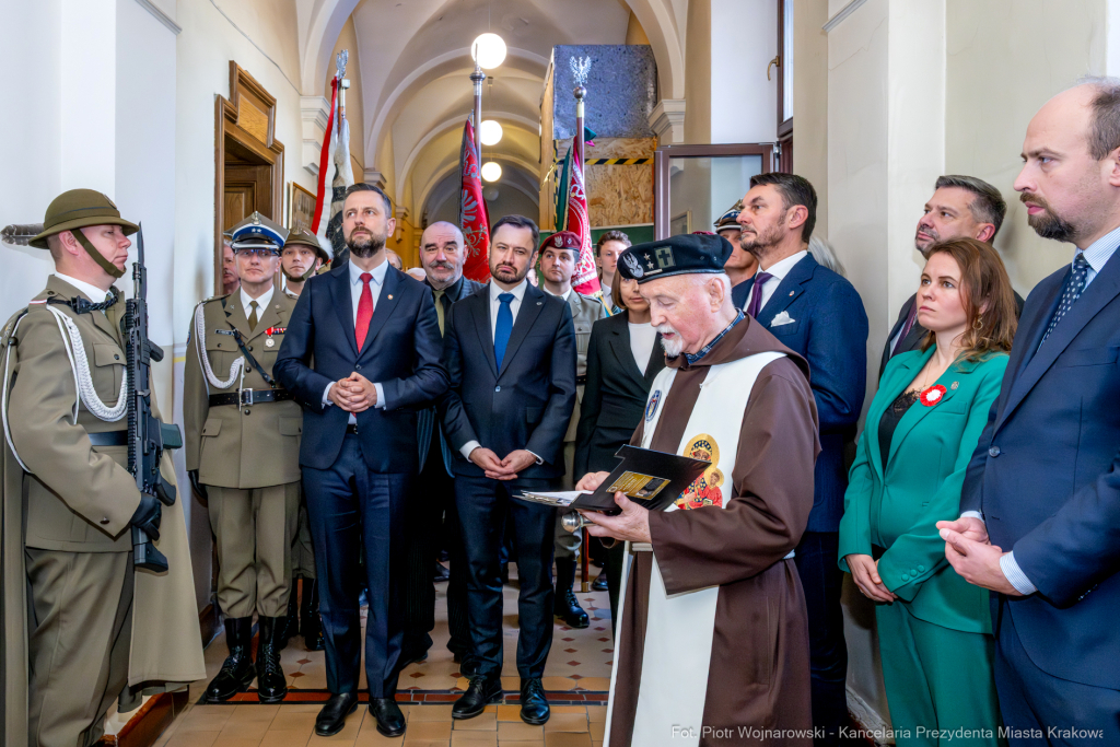 II LO, tablica, Katyń, pamięć, Miszalski, odsłonięcie, Kosiniak-Kamysz, Parell  Autor: P. Wojnarowski