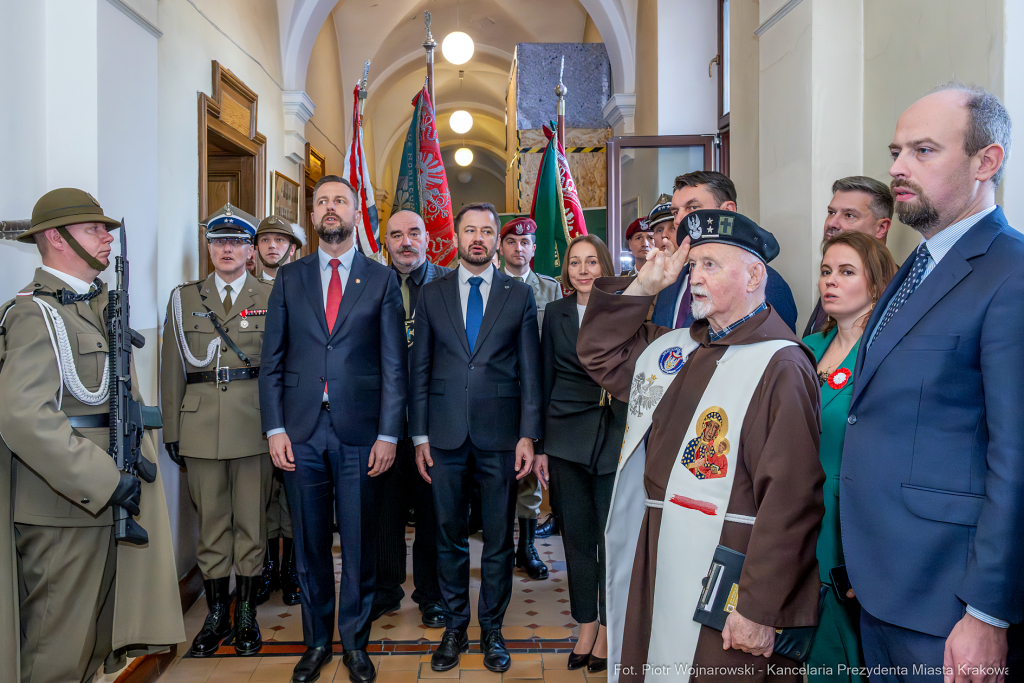 II LO, tablica, Katyń, pamięć, Miszalski, odsłonięcie, Kosiniak-Kamysz, Parell  Autor: P. Wojnarowski