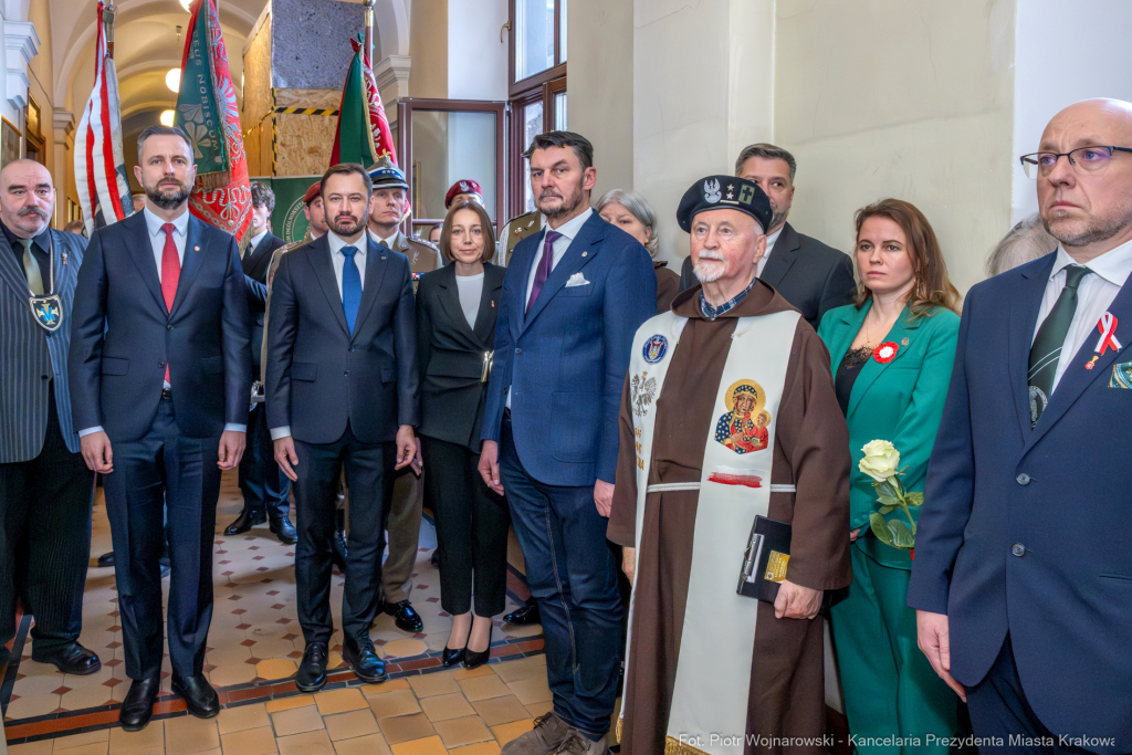 II LO, tablica, Katyń, pamięć, Miszalski, odsłonięcie, Kosiniak-Kamysz, Parell  Autor: P. Wojnarowski